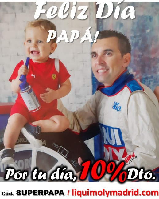 Feliz día papás! En Liqui Moly Madrid celebramos tu día!